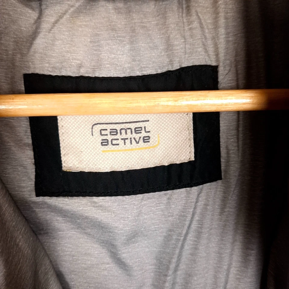 CAMEL ACTIVE Men Quilted Jacket Size M EU48 UK38 Insulated Black Full Zip - Image 4 of 4