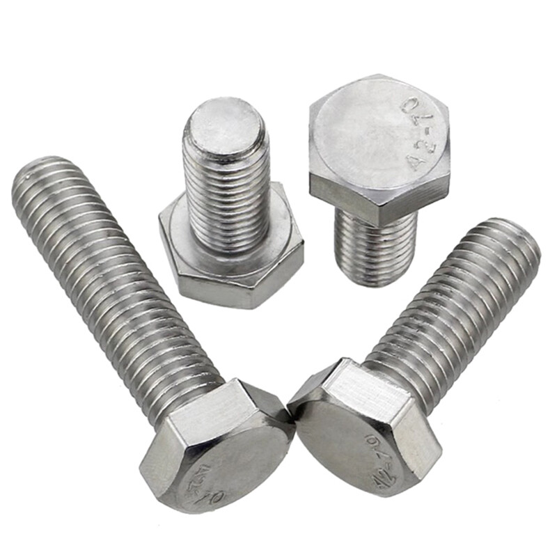 Hexagon Head Screw Hex Machine Bolt A2 Stainless Steel Left Hand Thread M4 - M12 - View #7