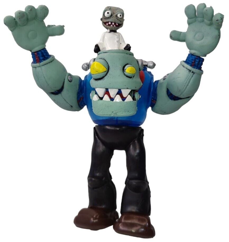 Zombie Plants Vs Zombies 7 hard plastic Mexican action toy figure