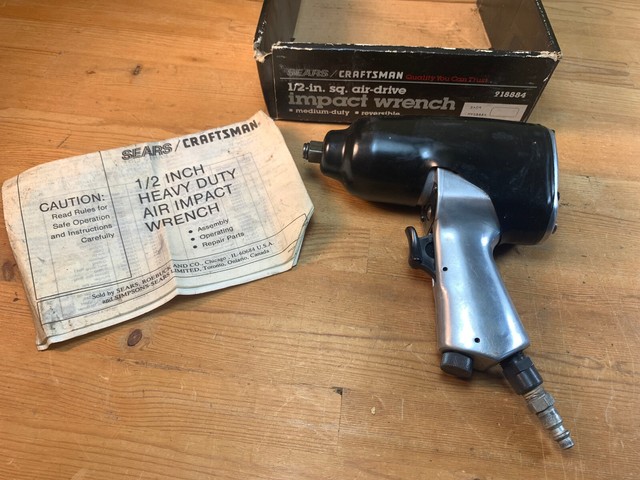Gun Impact Wrench Model 875-188840 
