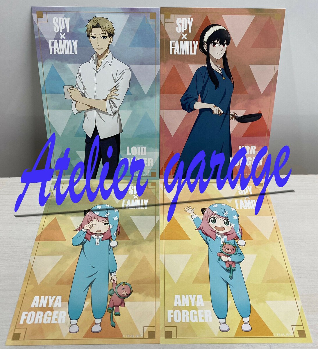 New SPY × FAMILY Vol.1-9+EYES ONLY+Postcard&Book Marker 17