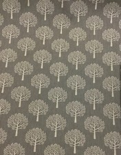 Chatham Glyn MULBERRY TREES ,Linen Look Fabric for Curtain/ Upholstery/Cushions