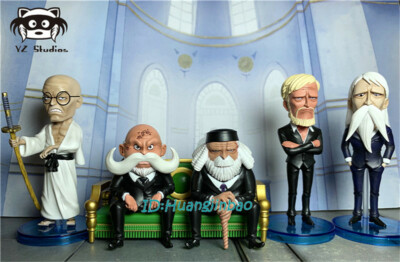 YZ Studio One Piece Gorosei Resin Model Painted Statue Full Set In