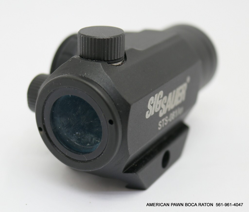 Sig Sauer STS-081/g1 Red Dot Sight Works Missing mount part AS IS
