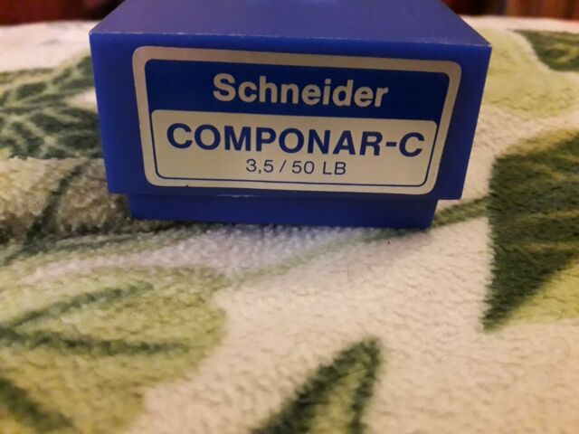 lente obbiettivo Schneider componar-c 3 5/50 LB