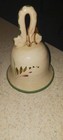 Ceramic Bell hand Painted Made In Italy Signed — photo 2