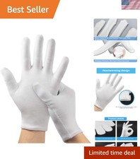 Washable Moisturizing Gloves - 5 Pairs for Comfortable Overnight Hydration