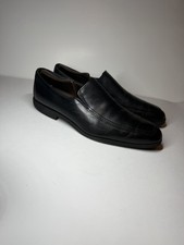 Allen Edmonds Bucktown Men s 12 D Black Venetian Loafers Rubber Sole