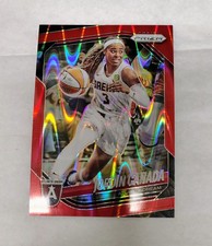 2025 Panini WNBA Prizm #120 Jordin Canada Red Seismic Prizm/249