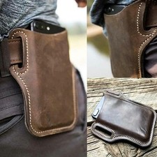 Funda de cuero para teléfono cinturón lazo cintura funda ​cartera para iPhone Samsung Moto lote