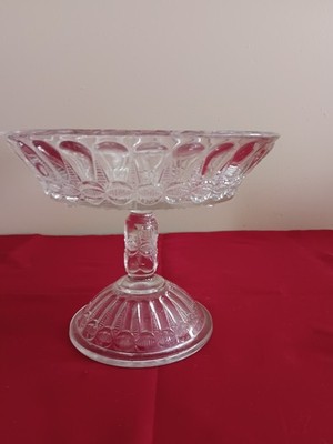 Antique EAPG  1890's-1910's Pedestal Based Compote 6 1/2''