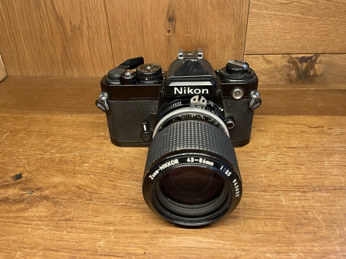 Nikon FE BLACK 美品 Nikon FE Film Cameras for sale - eBay