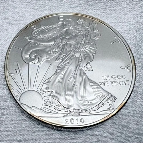 2010 1oz .999 fine silver American Silver Eagle ASE [A23]