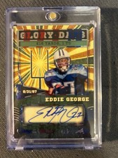 2025 Leaf Glory of the Game EDDIE GEORGE #1/5 Auto Bookend Ohio State Buckeyes