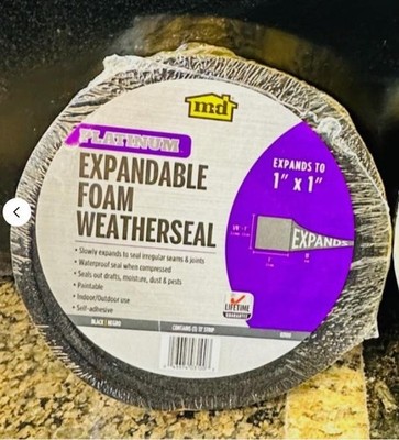 M-D 13-ft x 1-in Expand N' Seal Waterproof Foam Expandable Window Weatherstrip