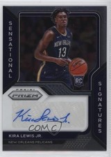 2020-21 Panini Prizm Sensational Signatures Kira Lewis Jr #SS-KLJ Auto 00ma