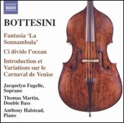 Bottesini: Fantasia ''La Sonnambula'' by Anthony Halstead: Used