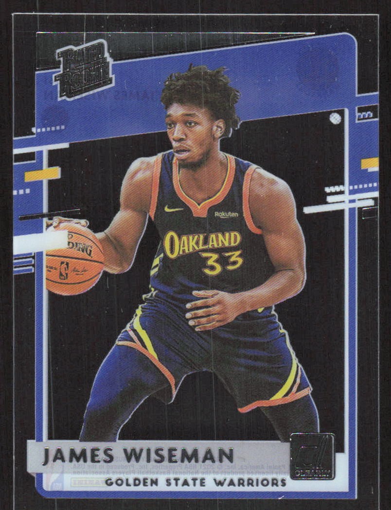5154G 2020-21 Clearly Donruss #61 James Wiseman