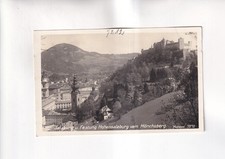 F7860) Postcard, SALZBURG - Hohensalzburg Fortress from the Mönchsberg OLD