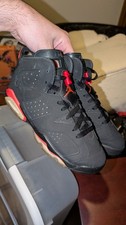Jordan 6 Retro Black Infrared Size 5Y Pre-Owned 2019 GS