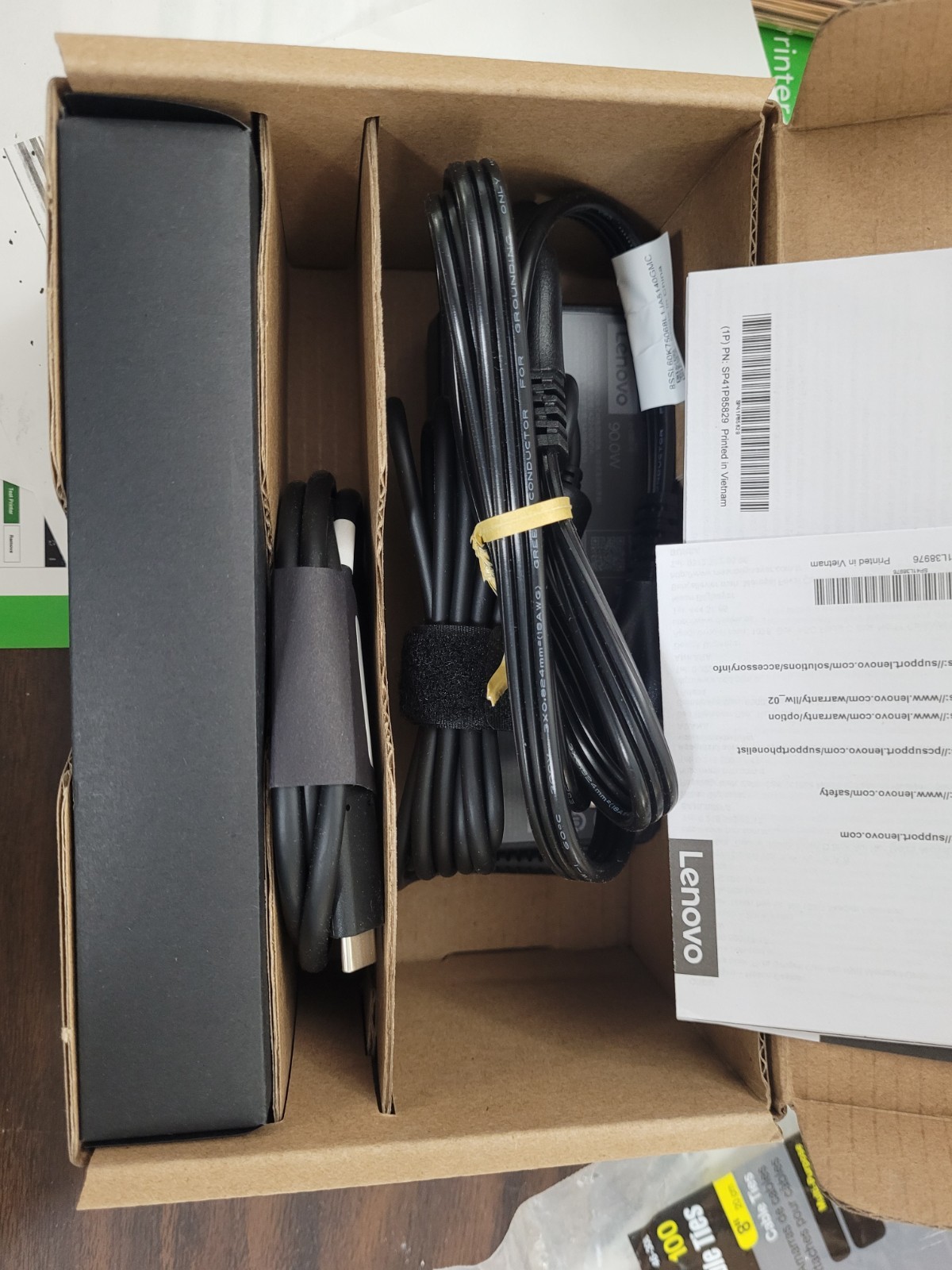 NIB-Lenovo ThinkPad Universal USB-C Dock 40AY0090US HDMI DP RJ-45 USB 3.0, imagen 2