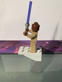 Lego Star Wars Minifigure Jedi Master Mace Windu - Clone Wars 8019 7868!
