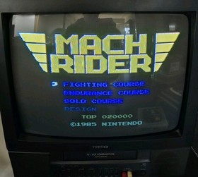 Lot Of 8 Nintendo NES 5 Screw Variants. Elevator Action Mach Rider Excitebike 