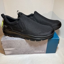 Skechers Black Go Walk Evolution Ultra Impeccable Slip On Shoe Shoes Size US 16