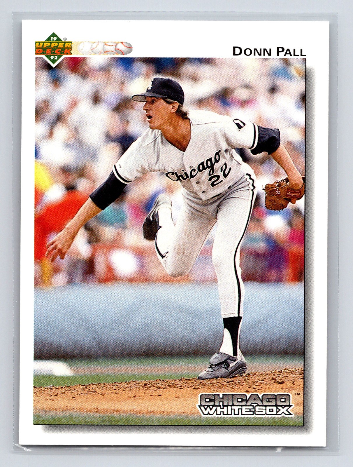 1992 Upper Deck - Donn Pall #592 Gold Hologram