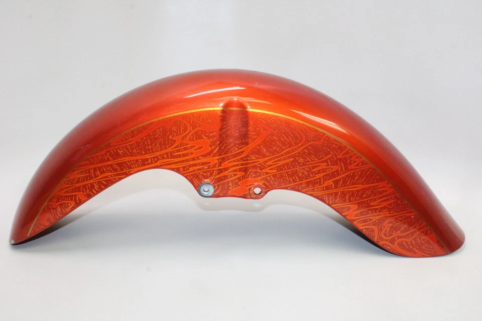 2003 HONDA SHADOW ACE 750 VT750CD DELUXE OEM FRONT WHEEL FENDER - Image 3 of 4