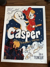 Casper Mondo 18x24 Poster Ian Glaubinger Limited Edition Screen Print
