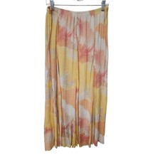 Pastel Fairy Maxi Skirt Medium Tie Dye Hippie Boho Beach Vacation Tropical