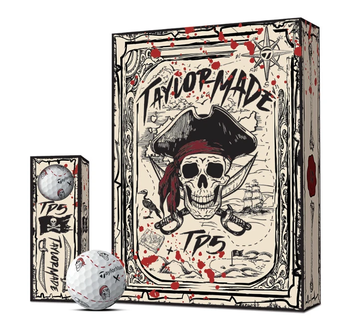 TaylorMade TP5 Pix PIRATES Limited Edition Golf Balls