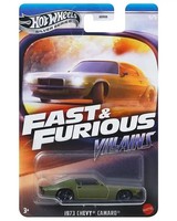 Hot Wheels 1973 Chevy Camaro Fast And Furious Villains 4/5 JBY37 Die Cast New