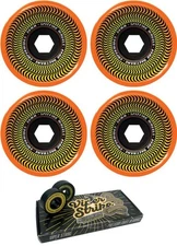 Spitfire Wheels 80HD Superwide Skateboard Wheels - 58mm 80a + bearings