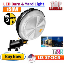 150W LED Barn Yard Street Waterproof Outdoor Security Dusk to Dawn Flood light