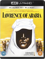 Lawrence of Arabia 4K UHD Blu-ray Jack Hawkins Anthony Quayle UK IMPORT 