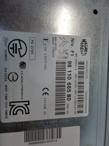 9811066580 Sistema Navegacion Gps para PEUGEOT 2008 Active 2015 1053818 - Imagen 3 de 9