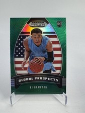 RJ Hampton Green Global Prospects 2020 Panini Prizm Draft Picks Basketball # 99