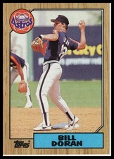 1987 Topps Bill Doran #472 Houston Astros Lot of 45
