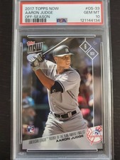 2017 Topps Now Aaron Judge Off Season #OS-33 PSA 10 Gem Mint YANKEES