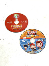 Lot of 2 Nintendo Wii Cooking Mama Games: Cook Off and World Kitchen - Complete