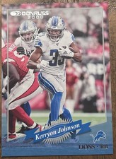 Panini 2020 Donruss Retro 2000 Insert Kerryon Johnson #R2K-KJ Detroit Lions NFL