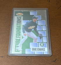 Eric Chavez 2008 Bowman's Best Baseball Mach 1 Die-Cut Card #FF3 #2764/3000