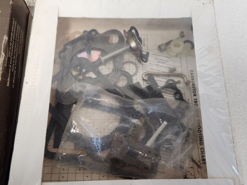 NEW HOLLEY 1904 1908 1BBL CARBURETOR REBUILD KIT Ford 144 170 AMC 6 USA MADE - Bild 2 von 12