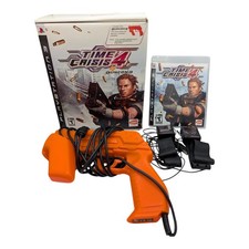 Time Crisis 4 + GunCon3 (Sony PS3 PlayStation 3) CIB Complete W/ Sensors TESTED
