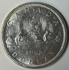 1965 Canada Voyager P-L Silver Dollar 80% silver