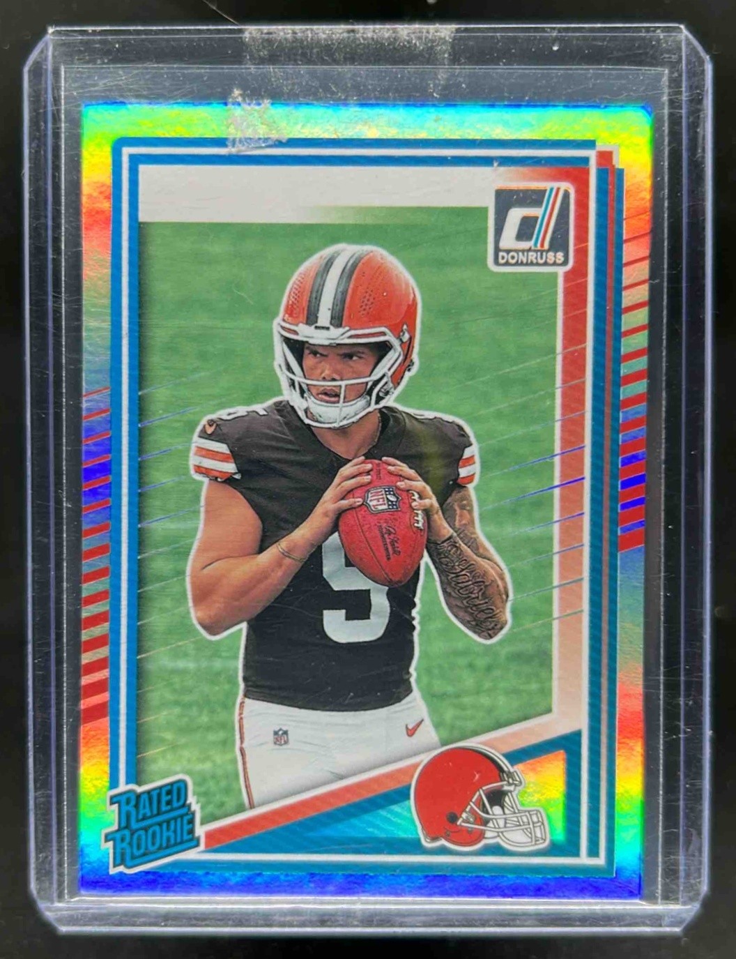 2025 Donruss Dillon Gabriel Rated Rookie No Name Rookie RC #316 Browns