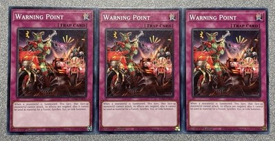 Warning Point SDAZ-EN037 (x3) Structure Deck: Albaz Strike 1st Edition NM