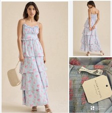 Altar d State NWT Bridget Floral Tiered Maxi Dress Size Large